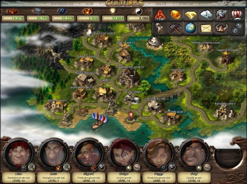 cultures Online Browserspiel spielen